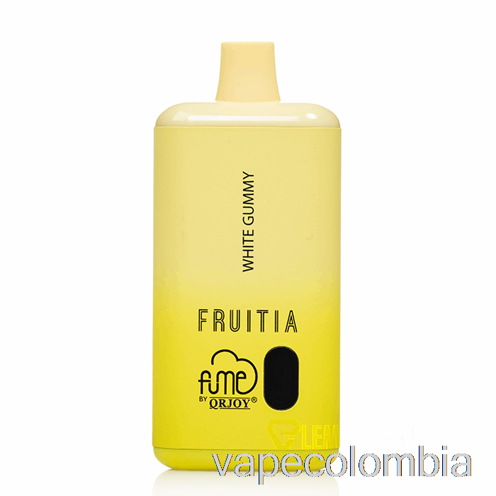 Kit Vape Completo Fruitia X Fume 8000 Gomitas Blancas Desechables